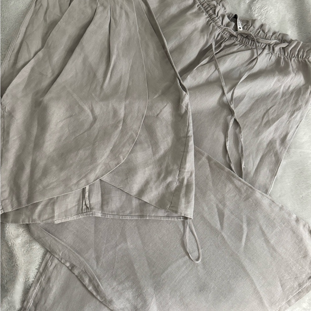 Zara Light Gray Pantsuit